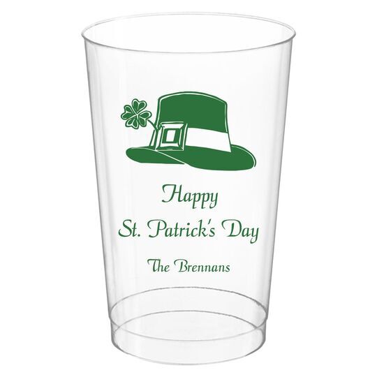 Be Irish Clear Plastic Cups